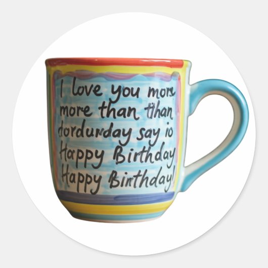 Sie können auch Elemente aus diesen Vorschlägen ko Runder Aufkleber (Vorderseite)