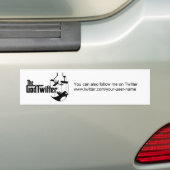 Sie können auch Follow-me auf Twitter…. Autoaufkleber (Auf Auto)