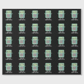 Sie können auf mich zählen lustige Rechner pud dun Geschenkpapier (Flach)