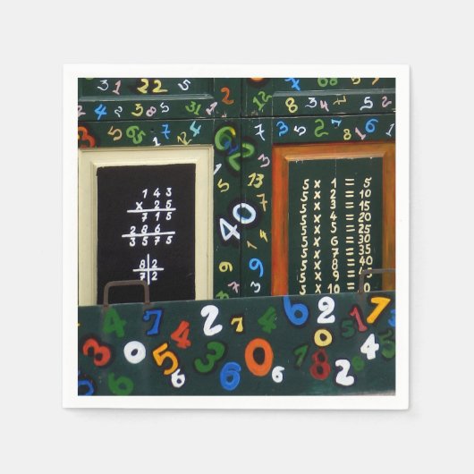 Sie können auf mich zählen Papier Napkins Serviette (Vorderseite)