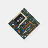 Sie können auf mich zählen Papier Napkins Serviette (Ecke)