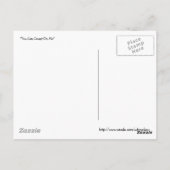 Sie können auf mich zählen postkarte (Rückseite)