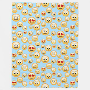 Sie können besonders anfertigen, Emoji Party Fleecedecke