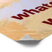 Sie können (Biene) - Kinderkunstposter Poster (Ecke)