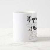 Sie können - Cup Jumbo-Tasse (Vorderseite)