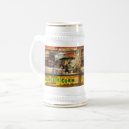 Sie können damit nicht mithalten bierglas (Vorderseite Links)