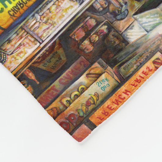 Sie können damit nicht mithalten fleecedecke (Ecke)