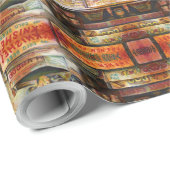 Sie können damit nicht mithalten geschenkpapier (Rolleneckpunkt)