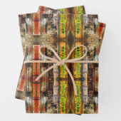 Sie können damit nicht mithalten geschenkpapier set (Beispiel)