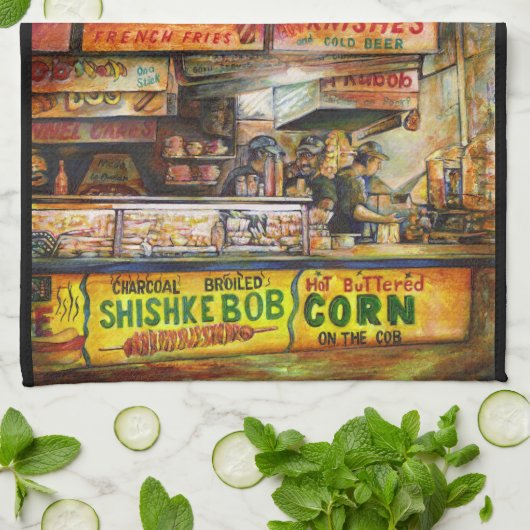 Sie können damit nicht mithalten geschirrtuch (Gefaltet)