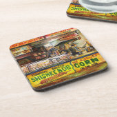 Sie können damit nicht mithalten getränkeuntersetzer (Linke Seite)