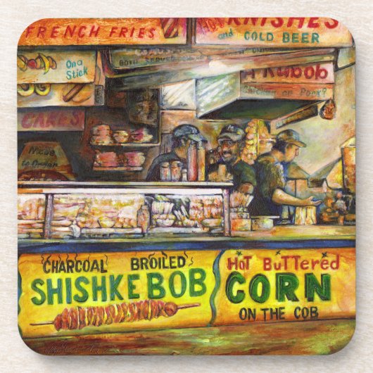 Sie können damit nicht mithalten getränkeuntersetzer (Vorderseite)