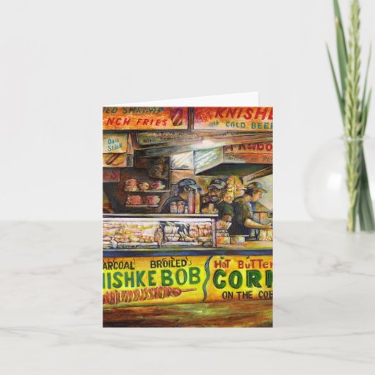 Sie können damit nicht mithalten karte (Vorderseite)