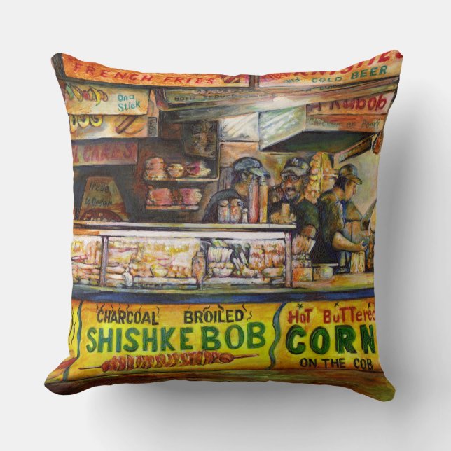 Sie können damit nicht mithalten kissen (Vorderseite)