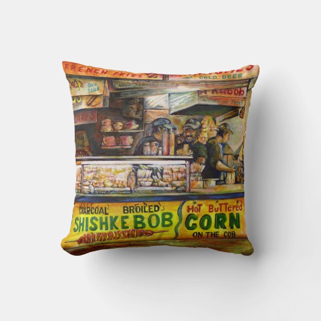 Sie können damit nicht mithalten kissen (Vorderseite)