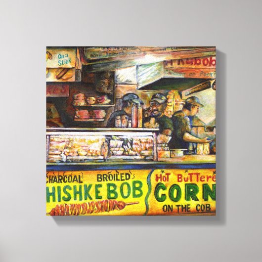 Sie können damit nicht mithalten leinwanddruck (Vorderseite)