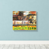 Sie können damit nicht mithalten leinwanddruck (Insitu (Holzboden))