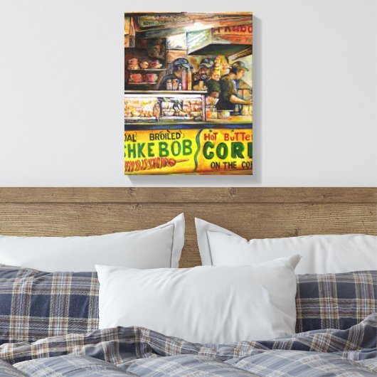 Sie können damit nicht mithalten leinwanddruck (Insitu (Schlafzimmer))