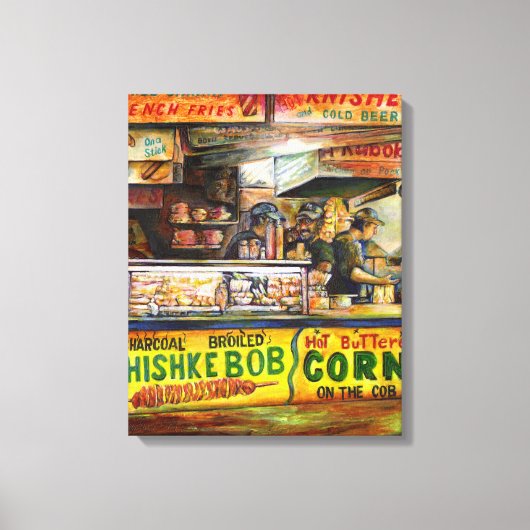 Sie können damit nicht mithalten leinwanddruck (Vorderseite)