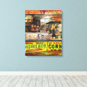 Sie können damit nicht mithalten leinwanddruck (Insitu (Holzboden))