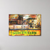 Sie können damit nicht mithalten leinwanddruck (Vorderseite)