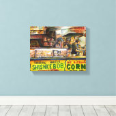 Sie können damit nicht mithalten leinwanddruck (Insitu (Holzboden))