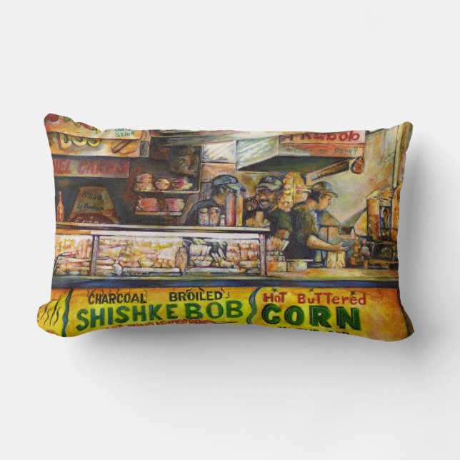 Sie können damit nicht mithalten lendenkissen (Vorderseite)