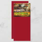 Sie können damit nicht mithalten menükarte (Vorne/Hinten)