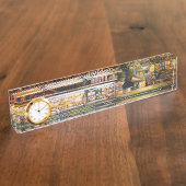 Sie können damit nicht mithalten namensplakette (Seite)