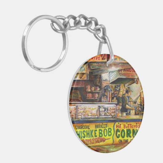 Sie können damit nicht mithalten schlüsselanhänger (Vorderseite links)