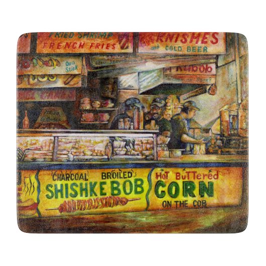 Sie können damit nicht mithalten schneidebrett (Vorderseite)