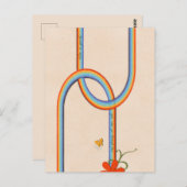 Sie können das hier durchgehen postkarte (Vorne/Hinten)