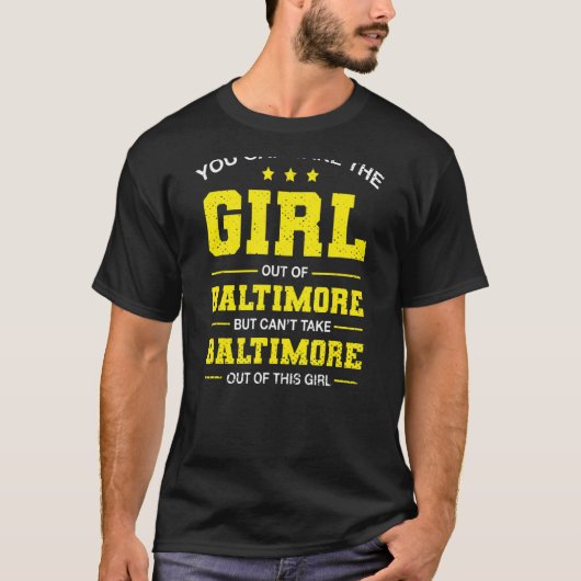 Sie können das Mädchen aus Baltimore Maryland Gi T-Shirt (Vorderseite)