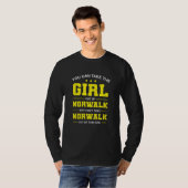 Sie können das Mädchen aus Norwalk California T-Shirt (Vorne ganz)