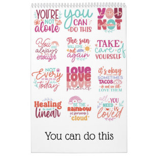 Sie können das tun kalender