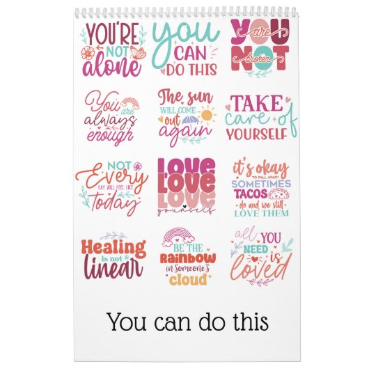 Sie können das tun kalender (Titelbild)