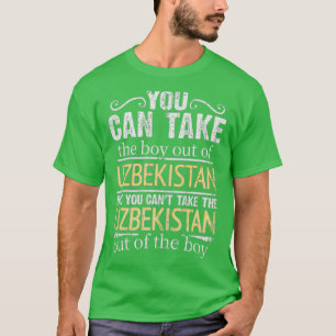 Sie können den Jungen aus Usbekistan entfernen, ab T-Shirt