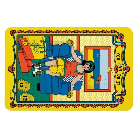 Sie können den Kühlschrank It_B_4x6 verwenden Magnet (Horizontal)