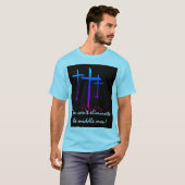 SIE KÖNNEN DEN MITTLEREN MANN NICHT BESEITIGEN T-Shirt (Vorne ganz)