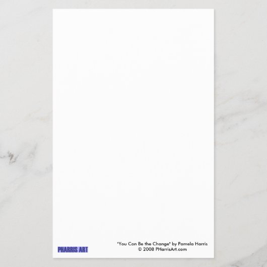 Sie können die Veränderung sein Flyer (Hinten)