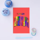 Sie können die Veränderung sein Flyer (Einzeln)