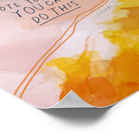 Sie können diese Printversion verwenden Poster (Ecke)