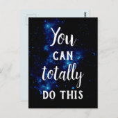 SIE KÖNNEN DIESE ZOLLGalaxie Postkarte (Vorne/Hinten)