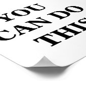 Sie können dieses Minimalistische Poster machen (Ecke)