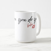 Sie können einfach anpassen kaffeetasse (VorderseiteRechts)