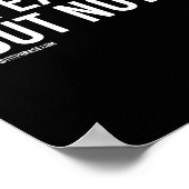 Sie können Ergebnisse oder Ausreden haben, aber ni Poster (Ecke)