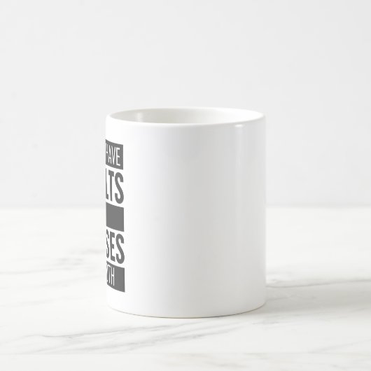 Sie können Ergebnisse oder Ausreden nicht beide ha Kaffeetasse (Mittel)