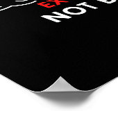 Sie können Ergebnisse oder Ausreden nicht beide Poster (Ecke)