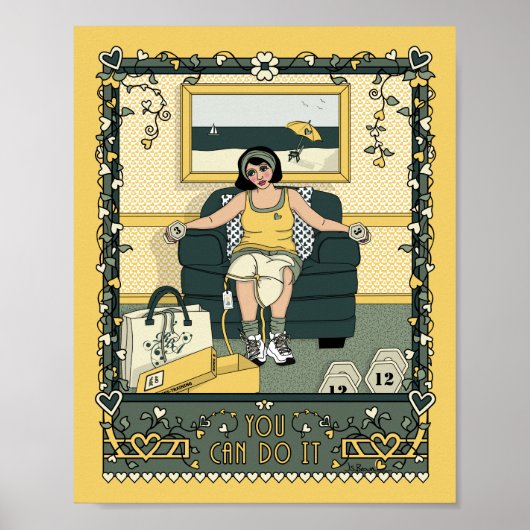 Sie können es_C_8x10 Poster machen (Vorne)