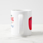 Sie können es in Weihnachten machen Jumbo-Tasse (Rückseite)